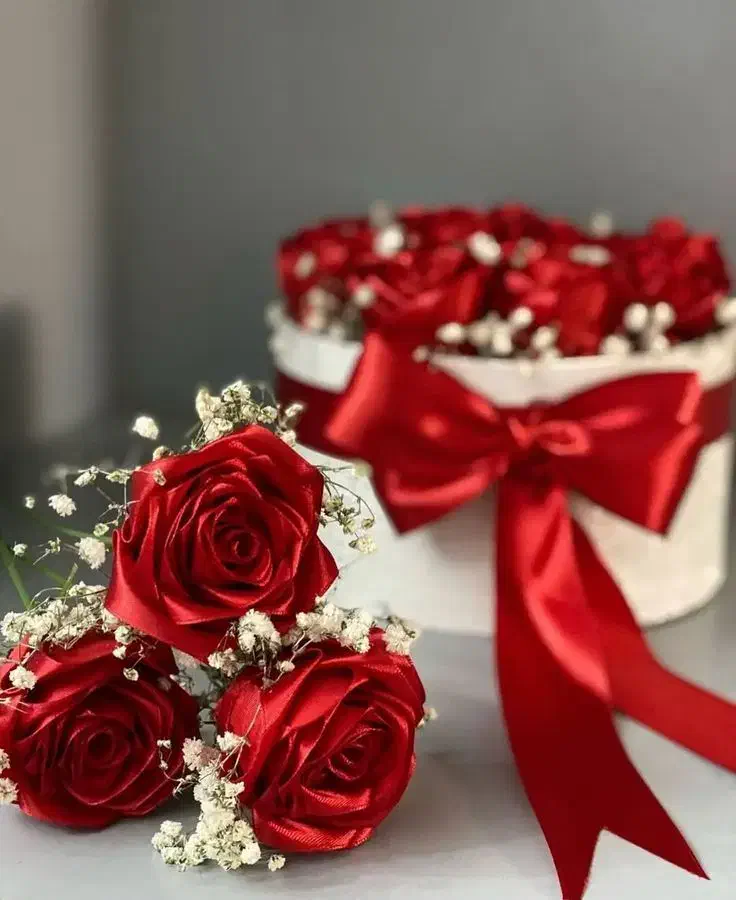 گل رز روبانی بمناسبت روز مادر فقط ۲۰۰|گل مصنوعی|نیشابور, بنیاد شهید|دیوار