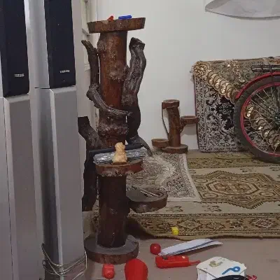 جا شمعی|مجسمه، تندیس، ماکت|مشکین‌دشت, |دیوار