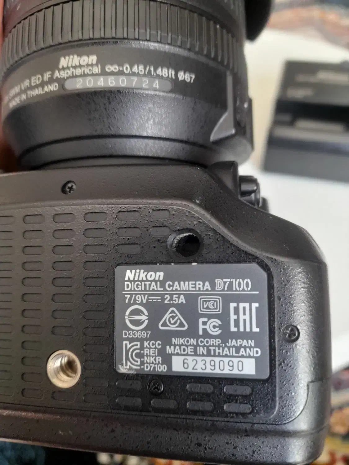 دوربین نیکون D7100|دوربین عکاسی و فیلم‌برداری|پردیس, فاز ۹|دیوار