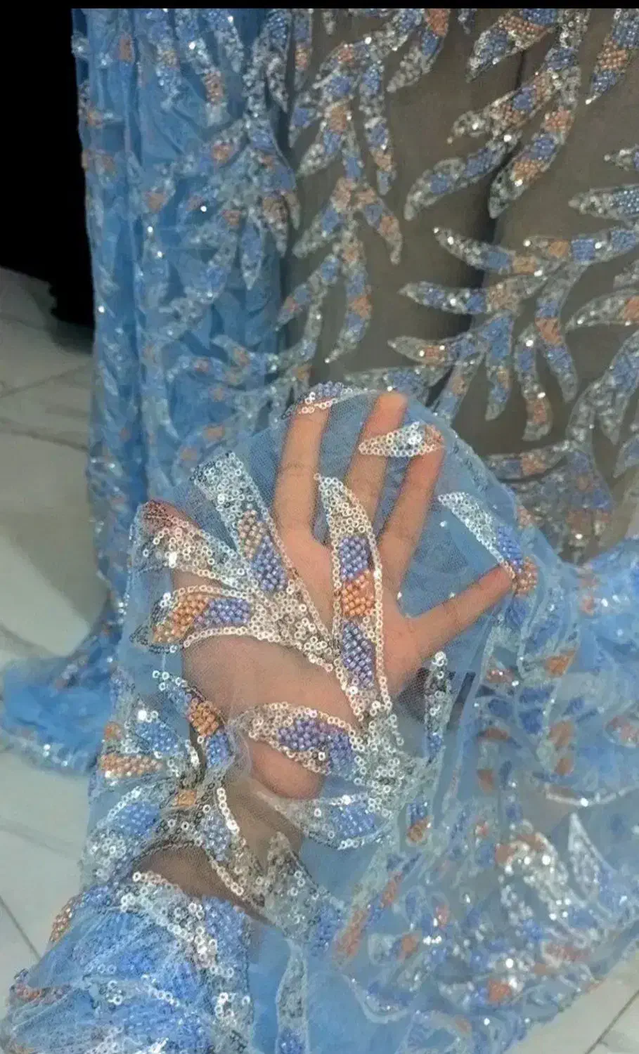 پارچه لباس مجلسی پرکار|لباس|صباشهر, |دیوار