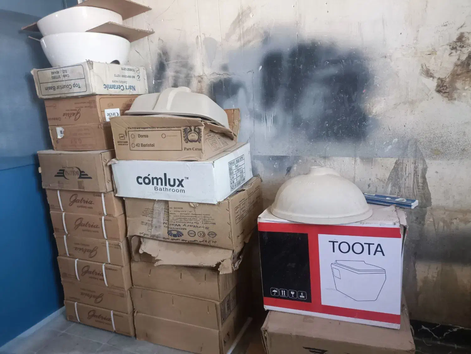 فروش کاسه روشویی و فرنگی|لوازم سرویس بهداشتی|باغستان, |دیوار