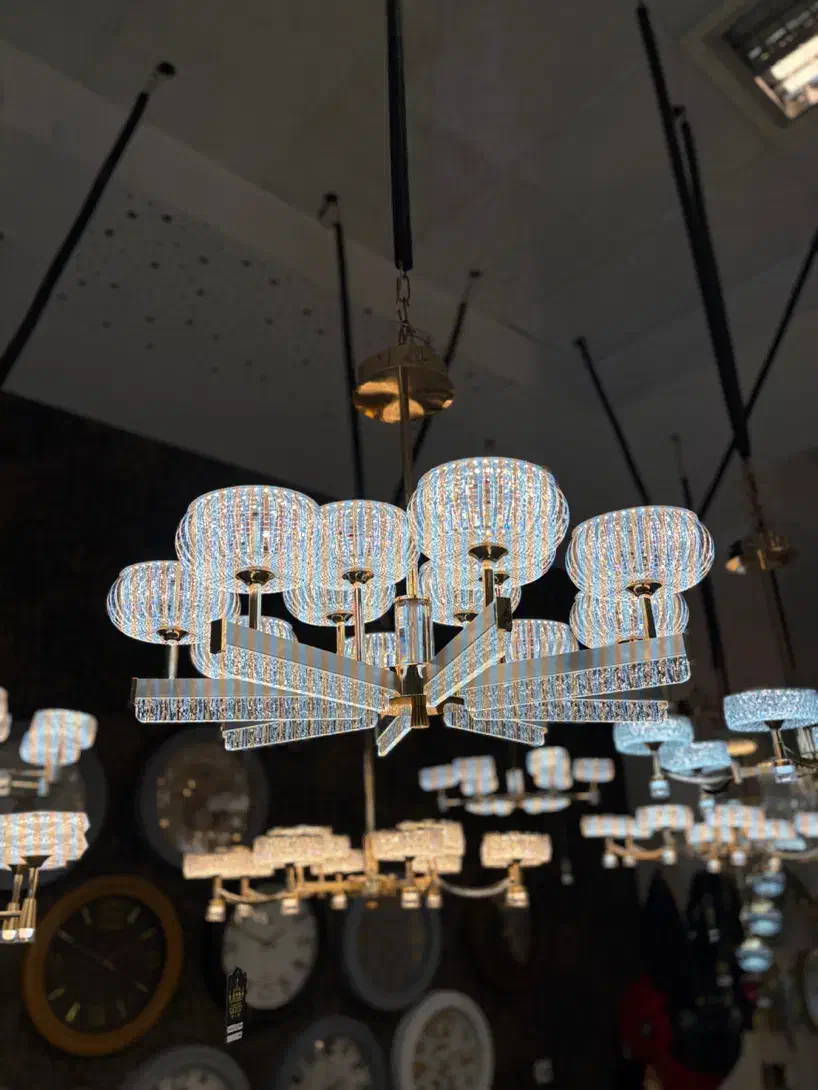 لوستر مدرن|لوستر و چراغ آویز|باقرشهر, |دیوار