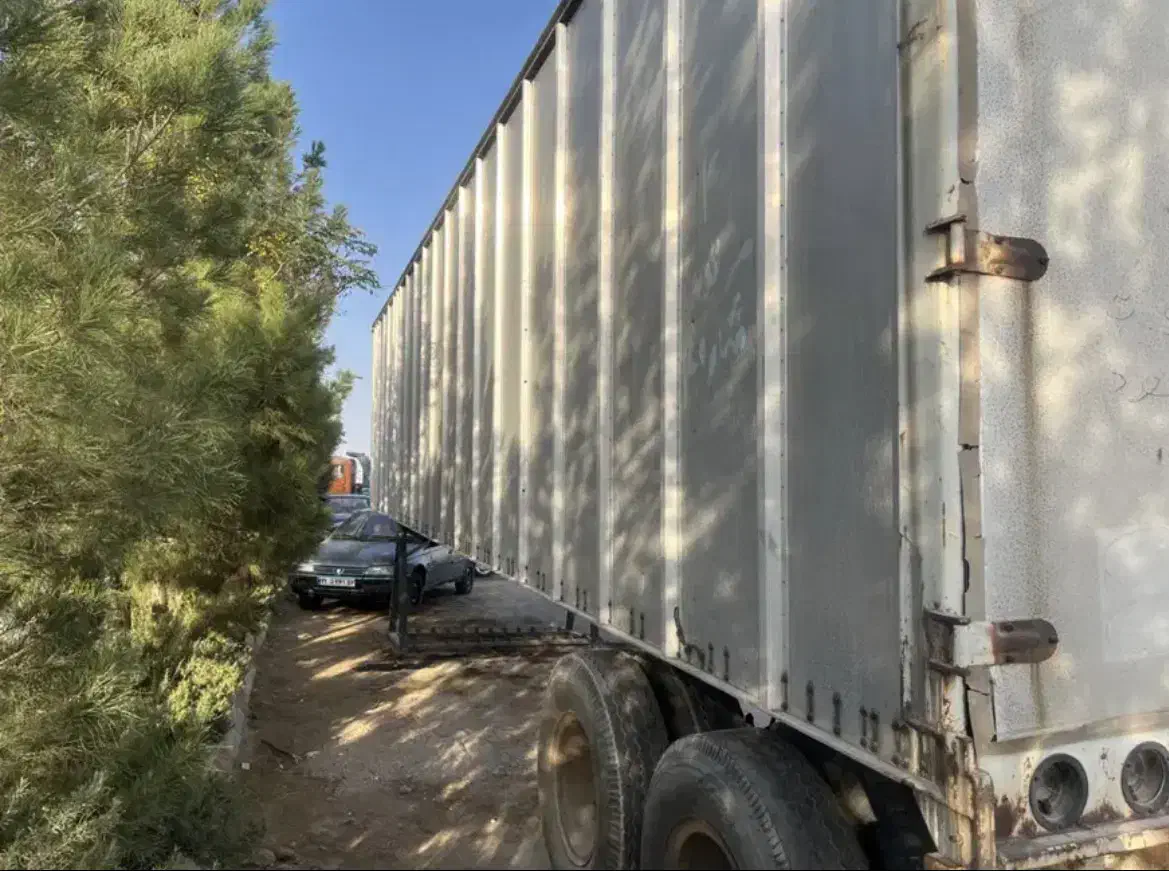 کانتینر آلومینیوم دو محور در حد نو|ماشین‌آلات صنعتی|بیرجند, |دیوار