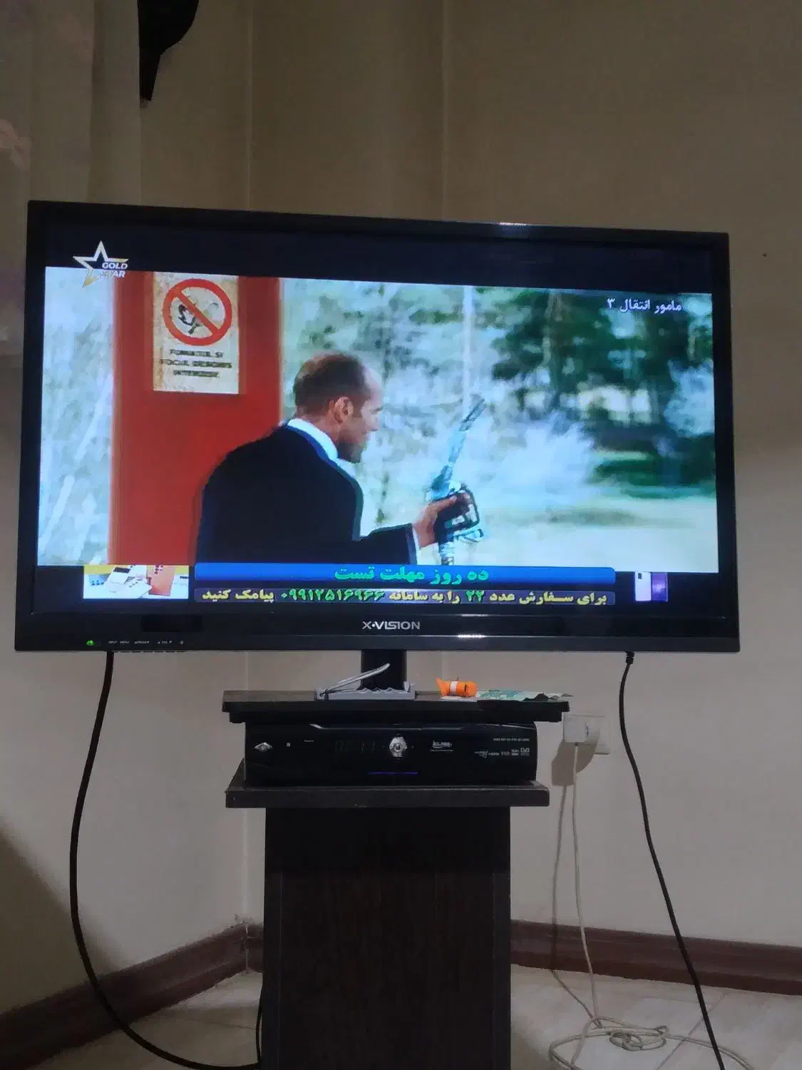 ال ای دی اکس تی ویژن|تلویزیون و پروژکتور|رودهن, |دیوار