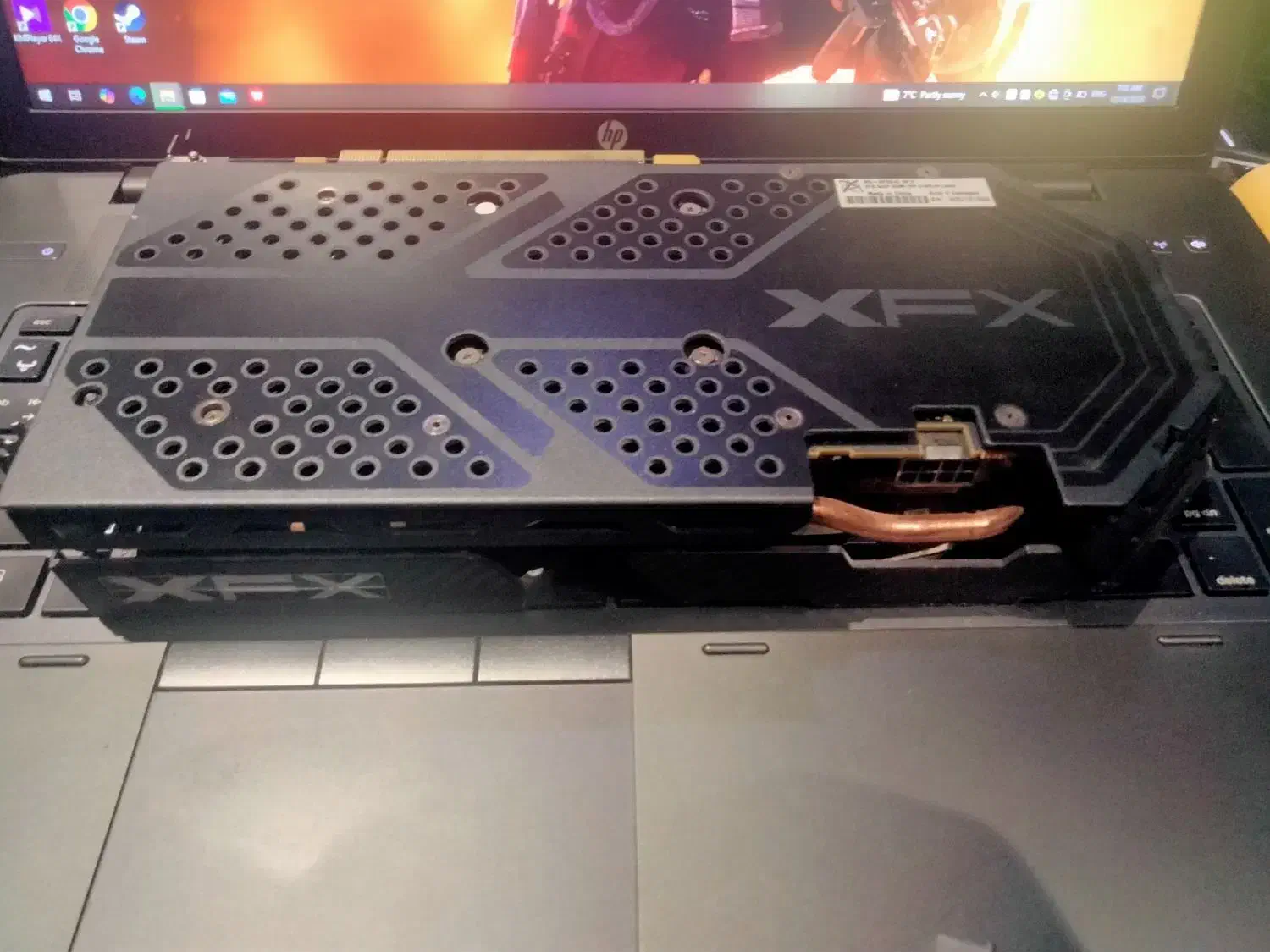 گرافیک Rx 580 8Gig+ پاور گیمینگ دارای 8پین گرافیک|قطعات و لوازم جانبی رایانه|مشگین شهر, |دیوار