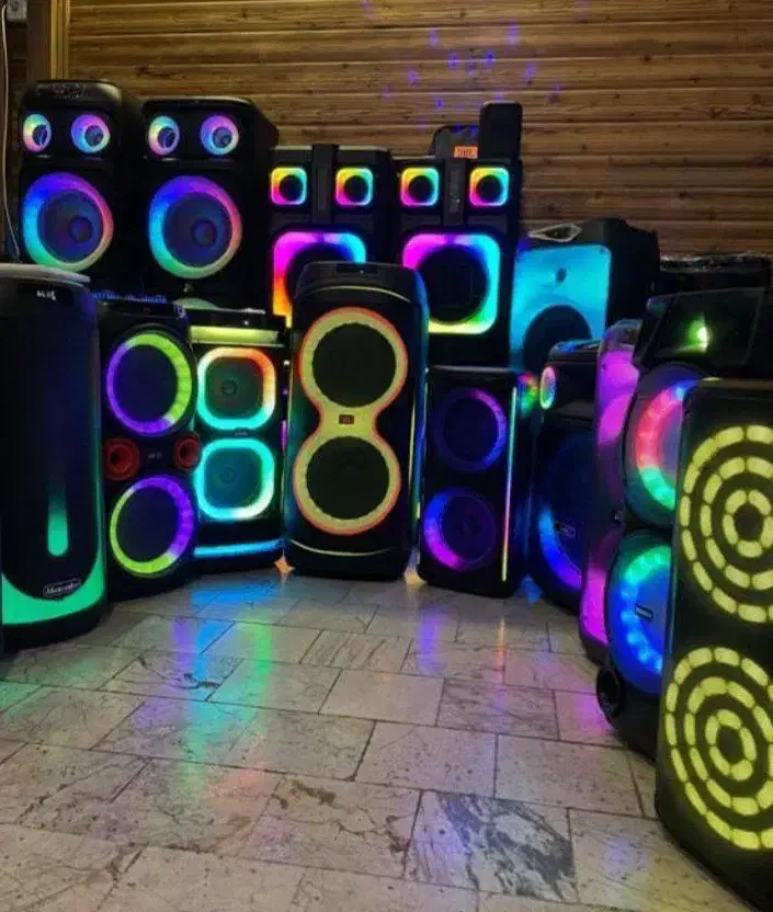 اسپیکر باند بلندگو باغ شارژی فلش بلوتوثی سیستم|سیستم صوتی خانگی|اصفهان, قلعه طبره|دیوار