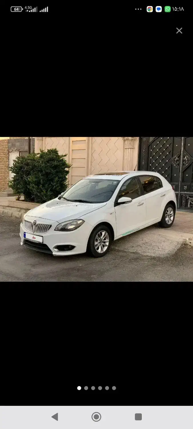 برلیانس 320کراس موتور بزرگ اتوماتیک پارس خودرو|خودرو سواری و وانت|دزفول, |دیوار