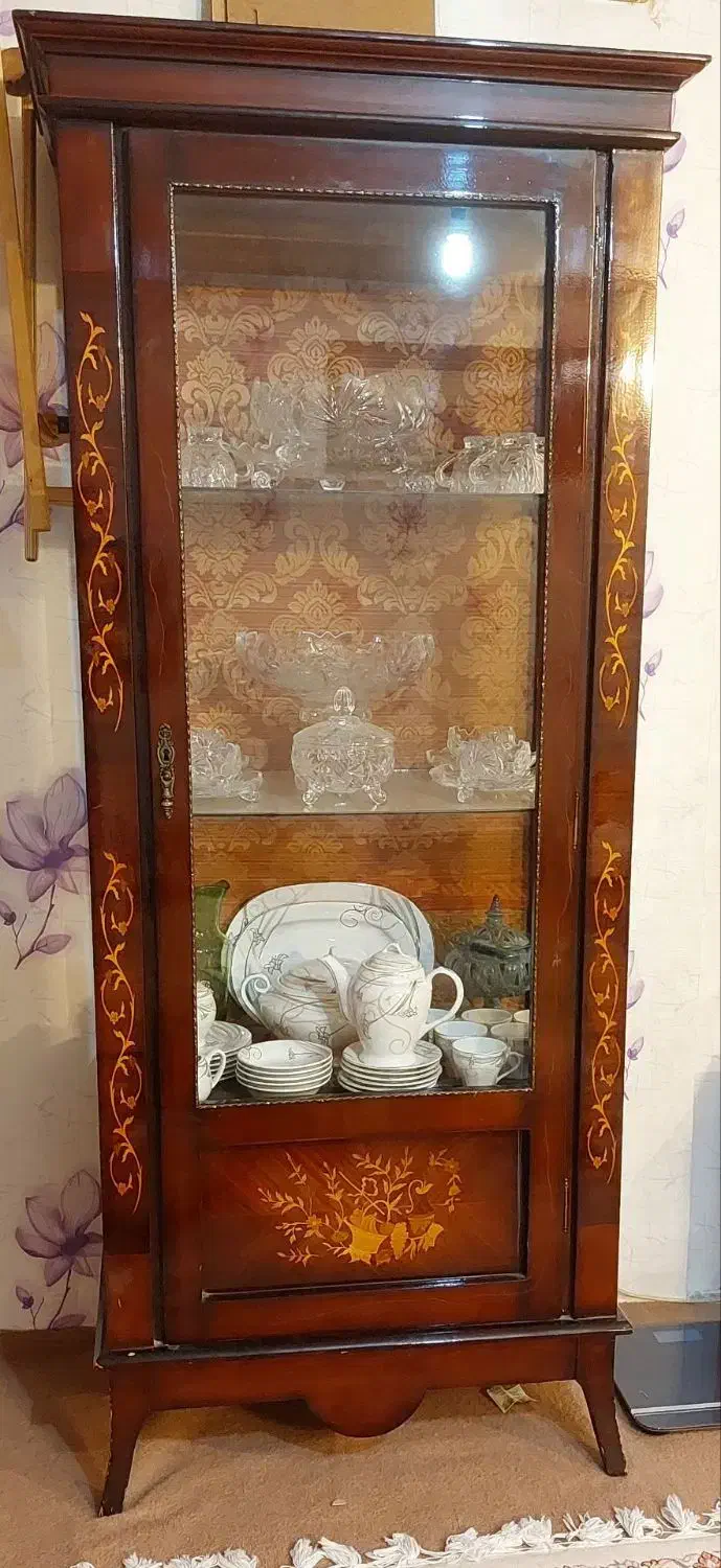 بوفه چوبی|بوفه، ویترین، کنسول|بجنورد, |دیوار