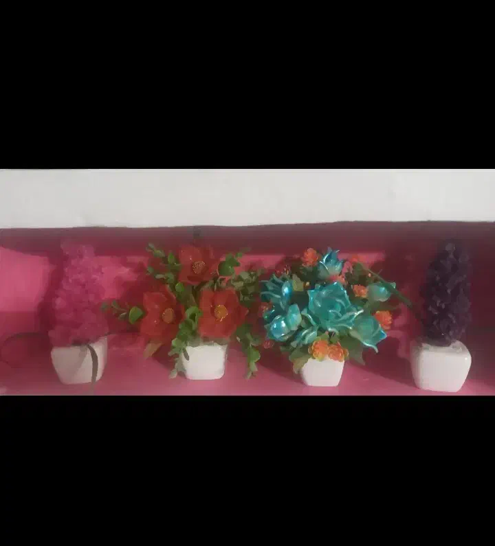 گلدون گل کریستال|گل مصنوعی|زابل, |دیوار