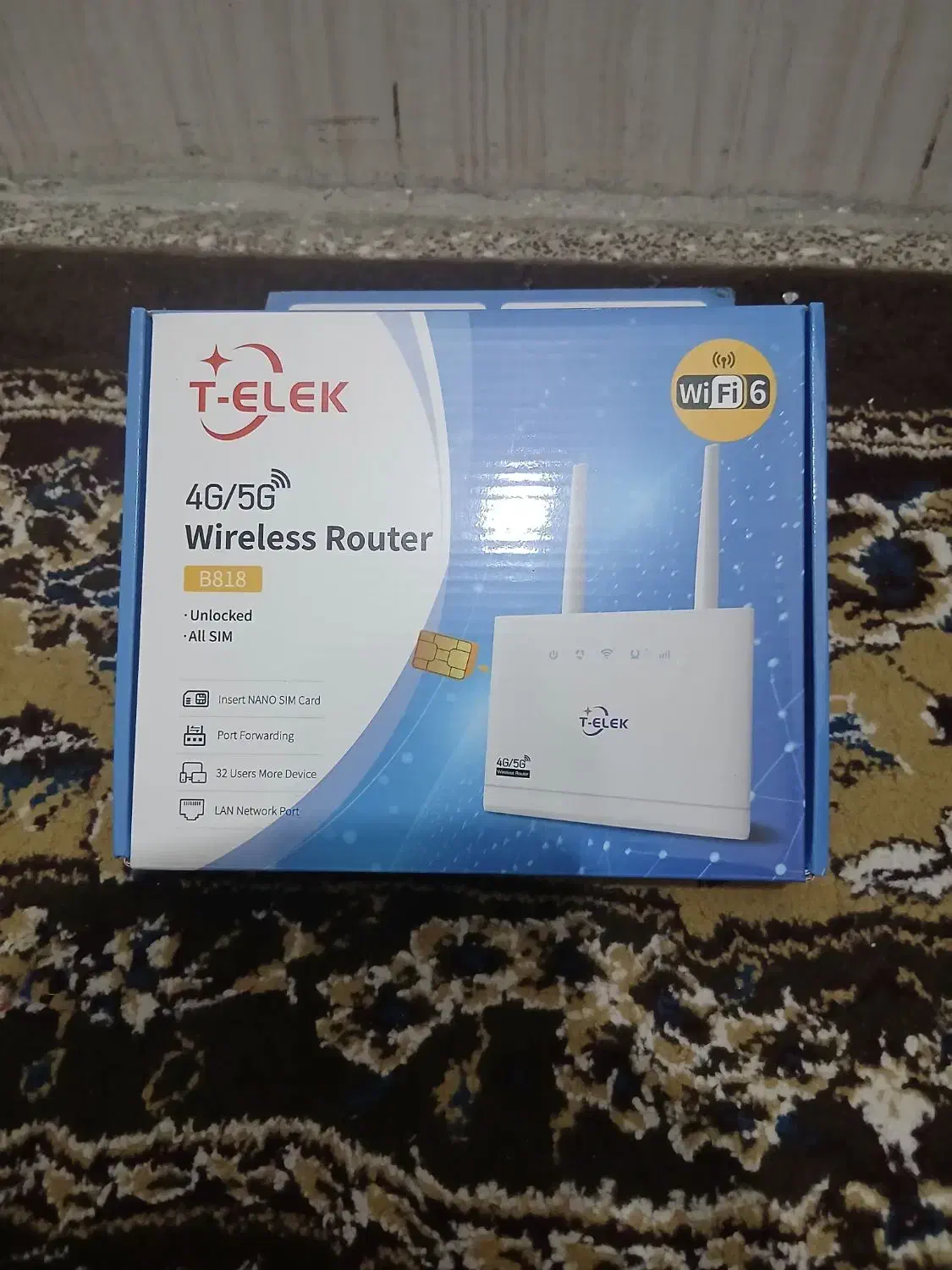 مودم سیمکارتی هم برق هم باطری نو|مودم و تجهیزات شبکه|بندر گناوه, |دیوار