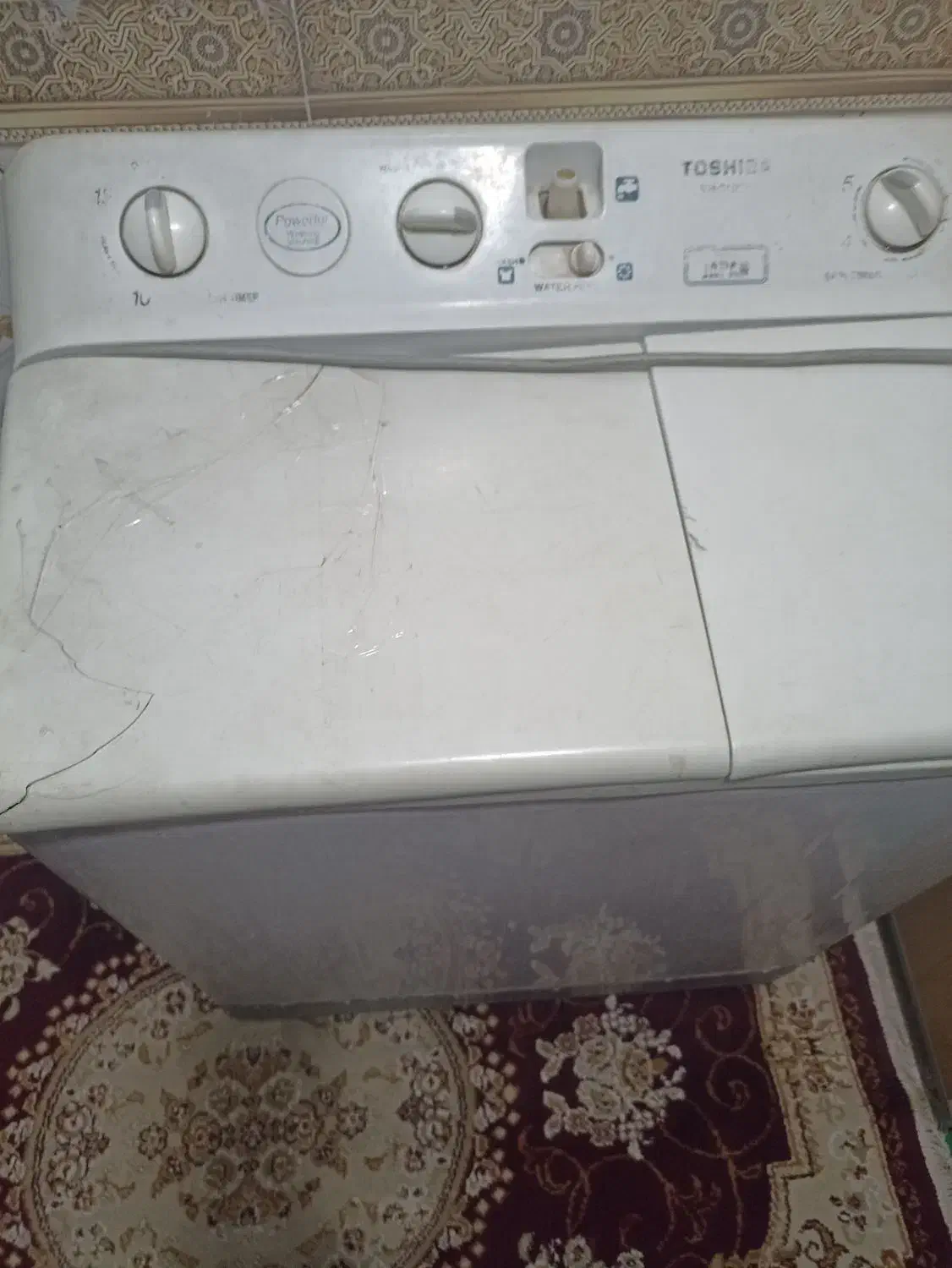 ماشین لباسشویی سفید|ماشین لباسشویی و خشک‌کن لباس|باوی, |دیوار