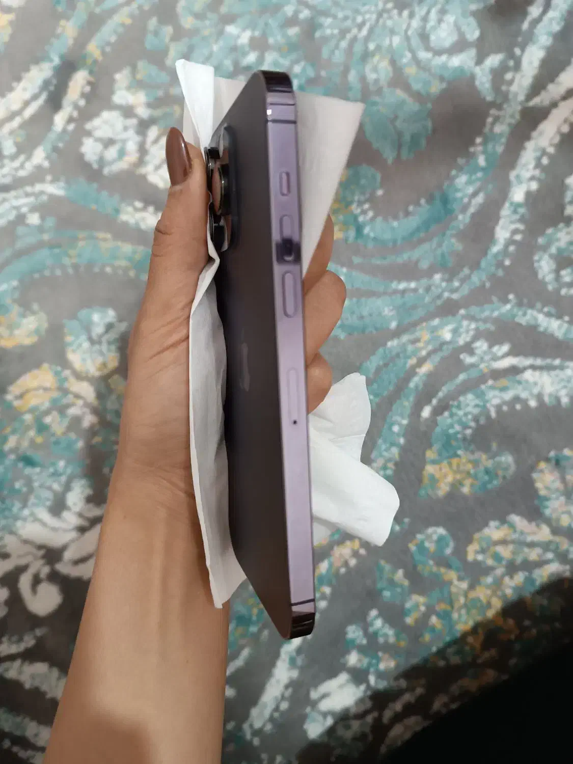 گوشی آیفون ۱۴ پرومکس 256 ZA در حد|موبایل|تهران, سلیمانی|دیوار