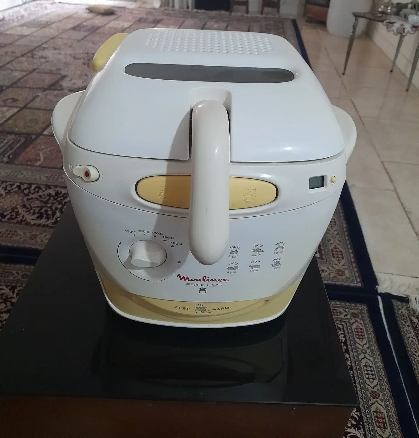 سرخ کن مولینکس کم کار بسیار تمیز|اجاق گاز و لوازم برقی پخت‌وپز|پاکدشت, شهرک امام رضا|دیوار