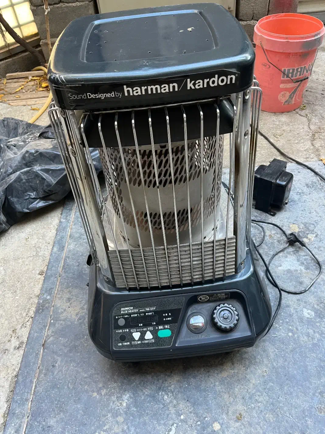 بخاری نفتی برقی زاپنی ۱۸ هزار در حد صفر|بخاری، هیتر، شومینه|بانه, |دیوار