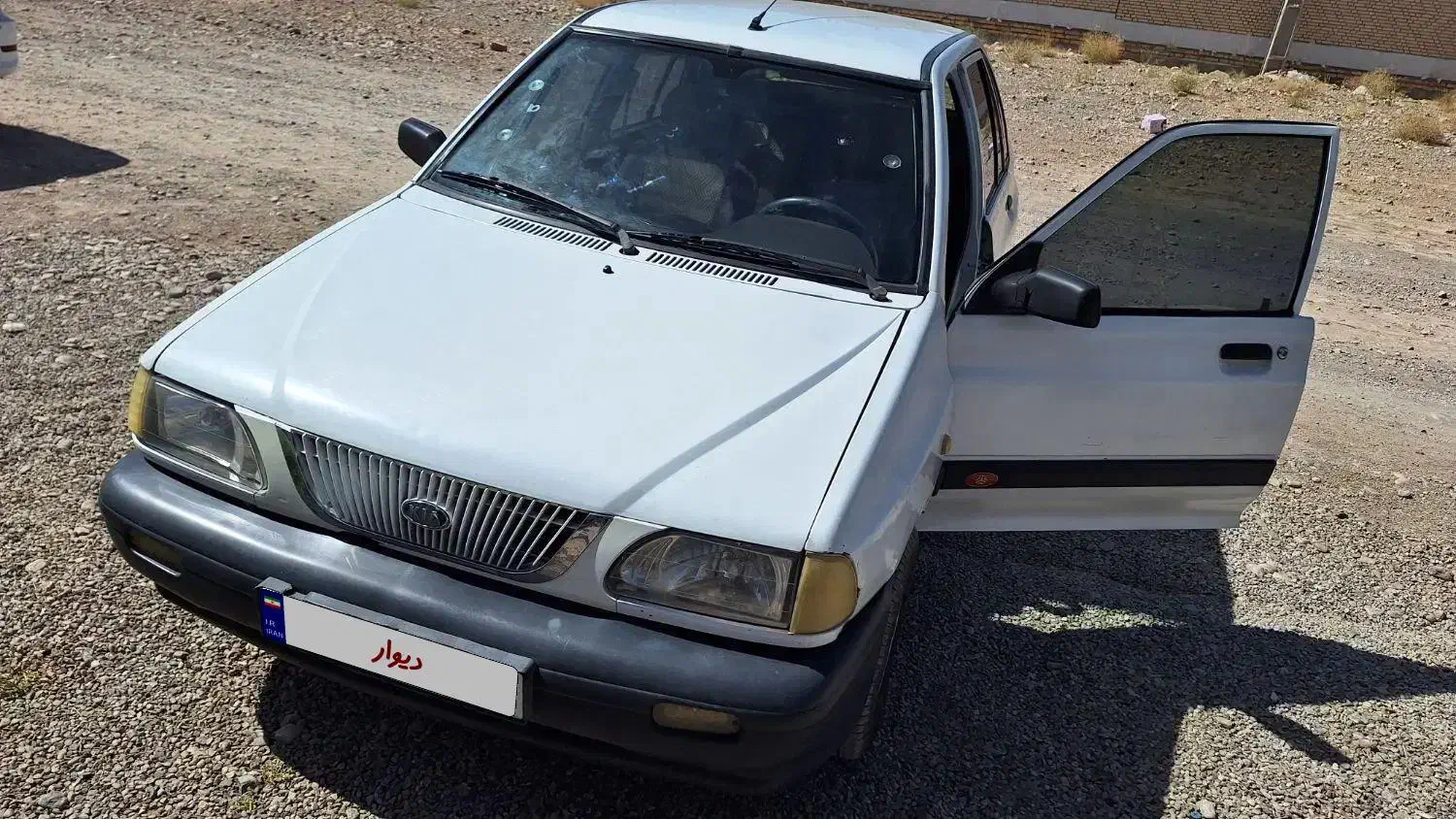 پراید۱۴۱ سفید شاسی پلمپ بدون ترک|خودرو سواری و وانت|قطرویه, |دیوار