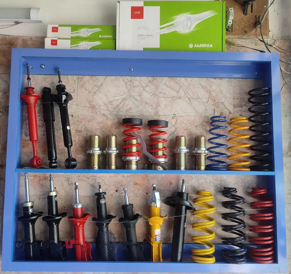 فنر لول دوگانه CNG پراید تیبا کمک فنرکی دی اس عظام|قطعات یدکی و لوازم جانبی|مشهد, رسالت|دیوار