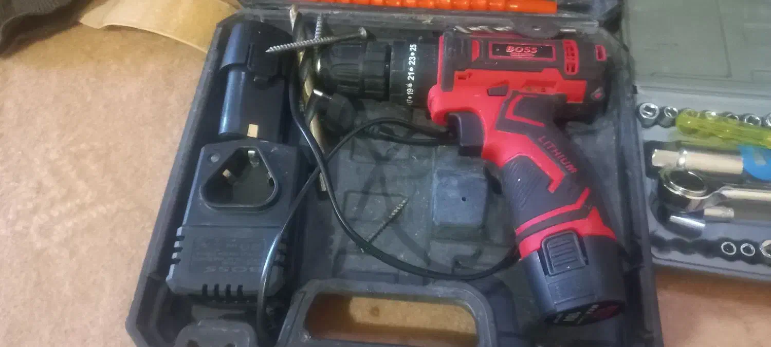 دریل شارژی بوش و آچار بوکس|ابزارآلات|مشگین شهر, |دیوار