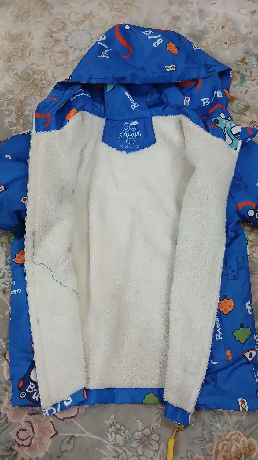 کاپشن داخل خز بچگانه|کفش و لباس بچه|تهران, دبستان|دیوار