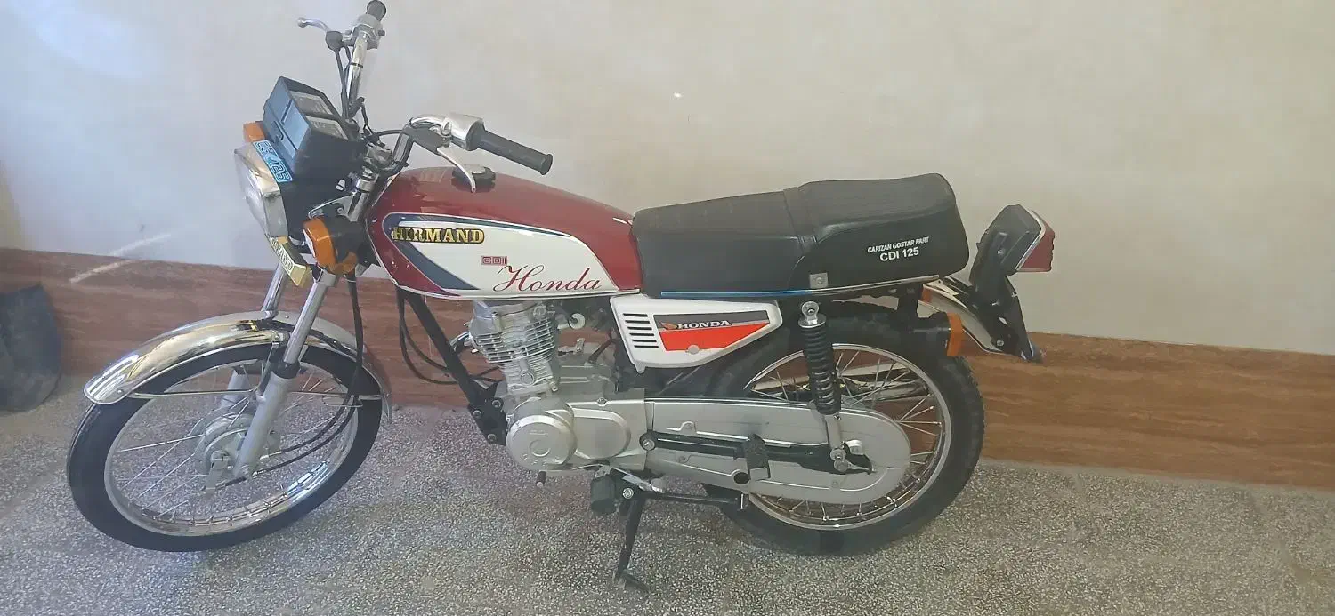 موتور سیکلت ۱۲۵ درحد مدل ۹۵|موتورسیکلت|اصفهان, محمودآباد|دیوار