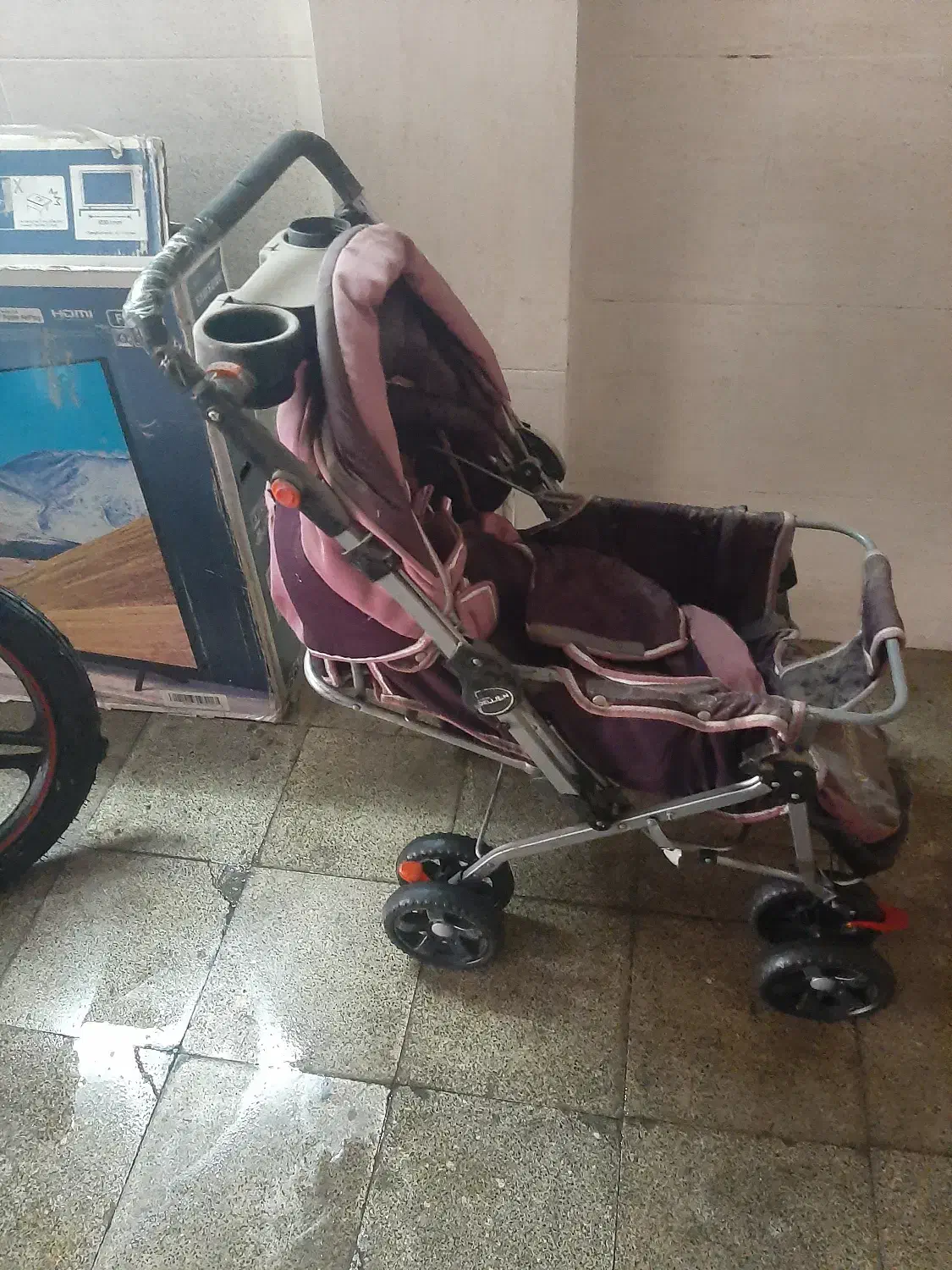 کالسکه و کیف حمل دوچرخه مارک  مامی لاو میباشد|کالسکه و لوازم جانبی|تهران, افسریه جنوبی|دیوار