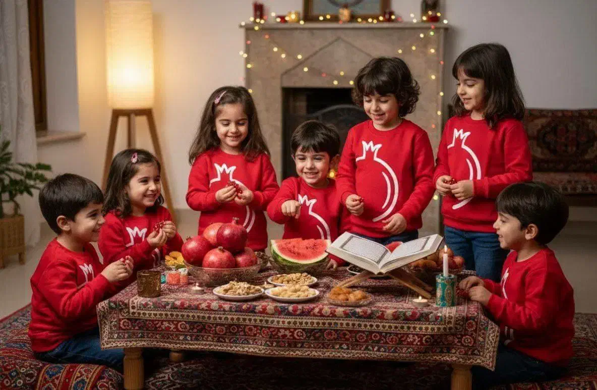 نینی پبجامه لباس یلدایی دورس تک بچگانه|کفش و لباس بچه|شیراز, شهرک ایثار|دیوار