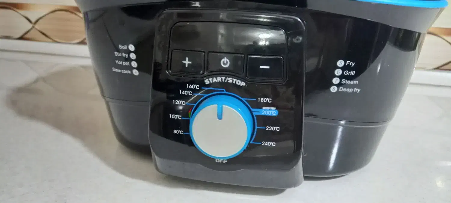 سرخکن پلوپز بخار پز آرام پز ۸ کاره|اجاق گاز و لوازم برقی پخت‌وپز|نسیم‌شهر, |دیوار