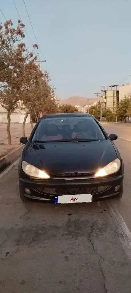 پژو۲۰۶ تیپ۲ مدل ۸۳|خودرو سواری و وانت|شیراز, کیان شهر|دیوار