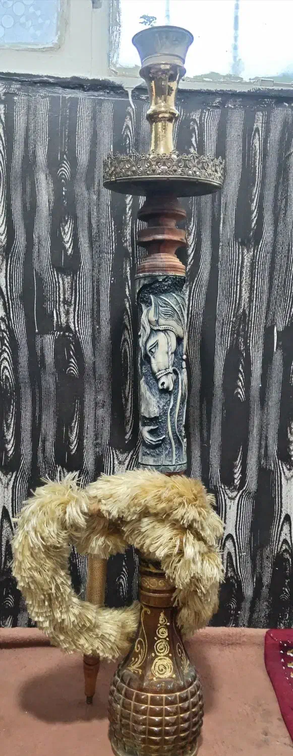 قلیان چوبی|صنایع دستی و سایر لوازم تزئینی|کرج, حسینآباد|دیوار