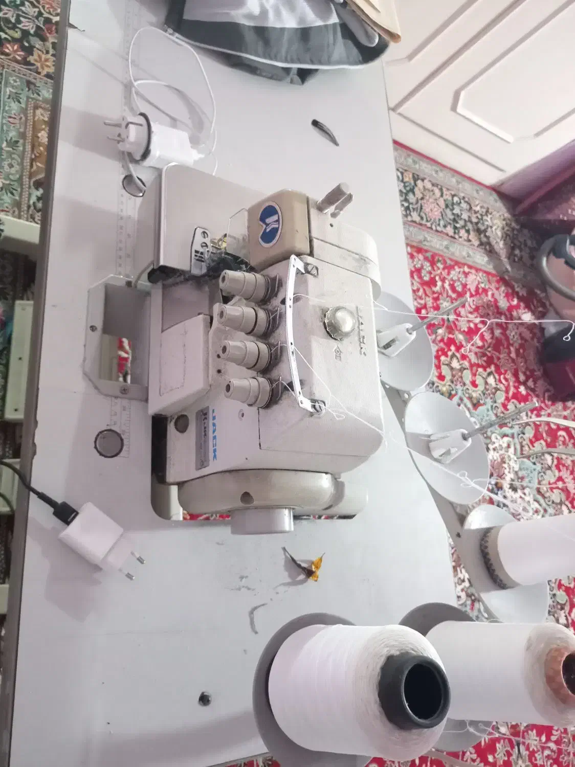 چرخ صنعتی سردوز پنج نخ|چرخ خیاطی و ریسندگی|آمل, |دیوار