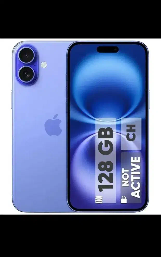 آیفون ۱۶ch نات اکتیو ۱۲۸ گیگ (پلمپ)|موبایل|شیروان (خراسان), |دیوار