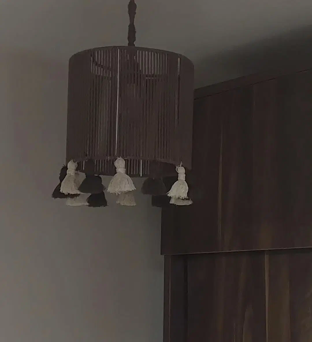 لوستر مکرومه با آویز منگوله و حتی ساده|لوستر و چراغ آویز|تهران, استخر|دیوار