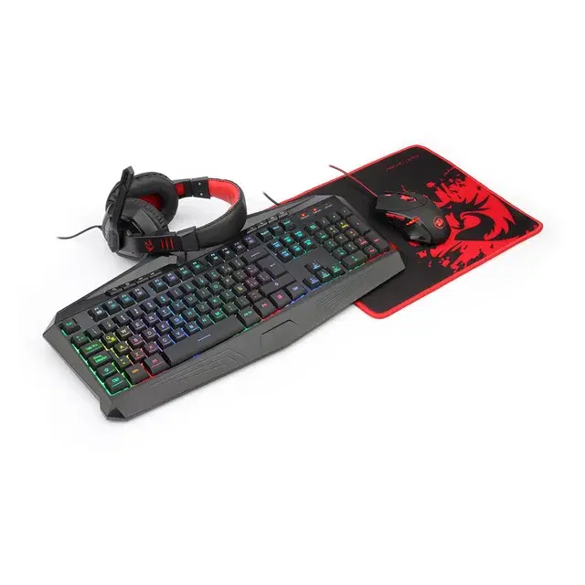 keyboard red dragon pack|قطعات و لوازم جانبی رایانه|قزوین, |دیوار