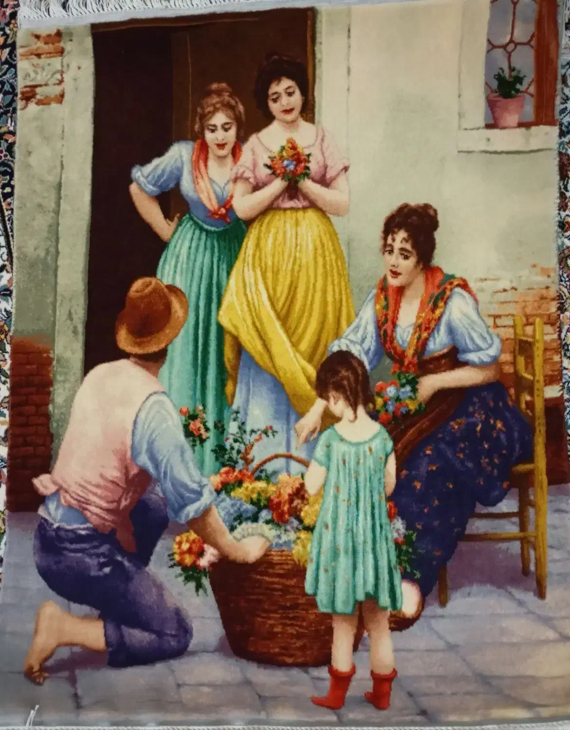 تابلو فرش دستبافت|تابلو فرش|کرج, حصارک بالا|دیوار