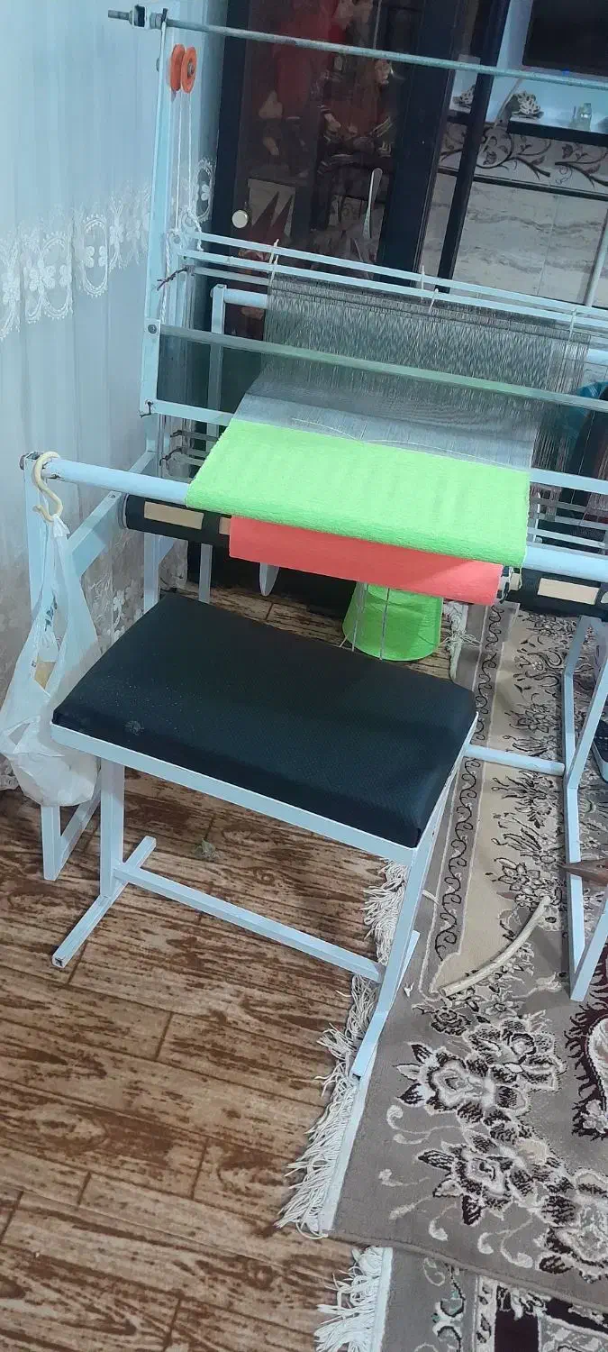 دستگاه سنتی بافندگی|لوازم خیاطی و بافتنی|رامیان, |دیوار