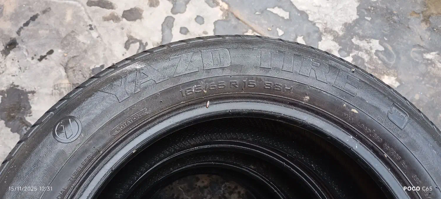 لاستیک185/65/15کویرتایر|قطعات یدکی و لوازم جانبی|قم, باغ اشرافی|دیوار