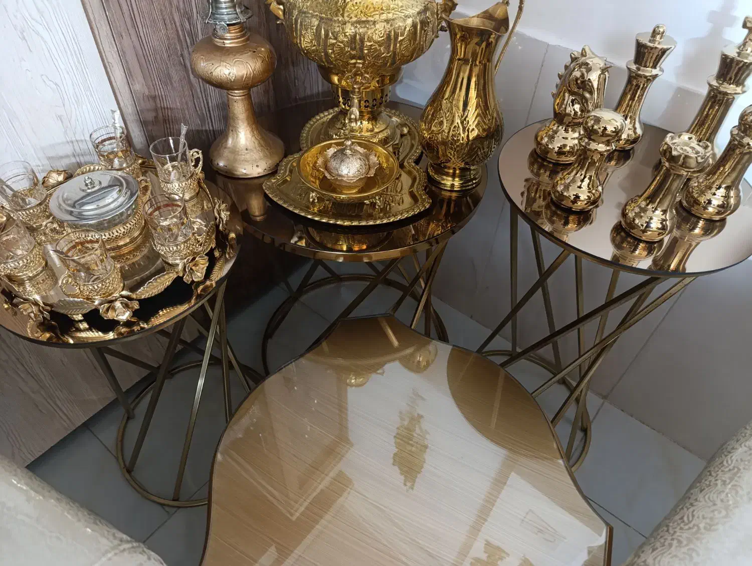 میز کنار سالنی|مبلمان خانگی و میز عسلی|مشهد, چاهشک|دیوار