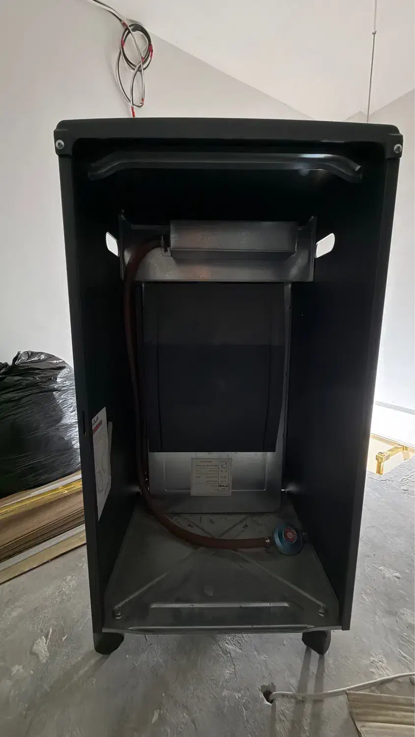 بخاری گازی کپسولی ابسال|بخاری، هیتر، شومینه|بهشهر, |دیوار