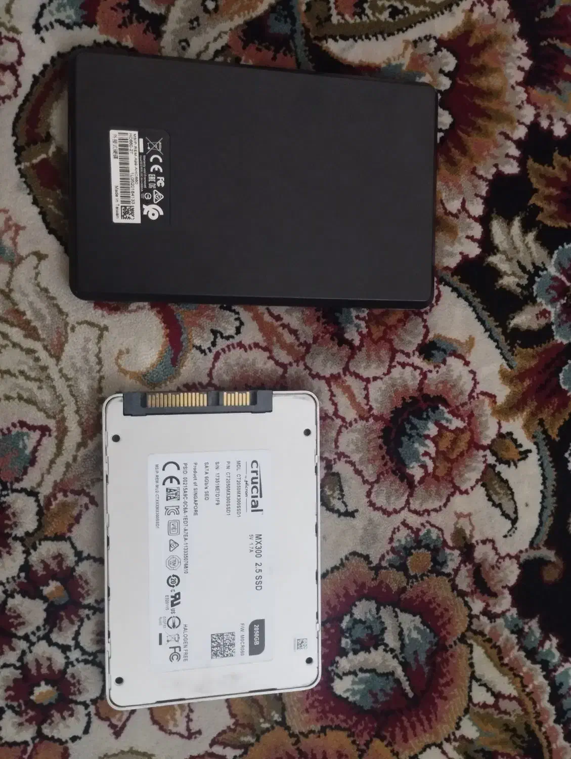 هارد ssd 2 ترا و هارد لپ تاپی دو ترا اکسترنال|قطعات و لوازم جانبی رایانه|ملایر, |دیوار