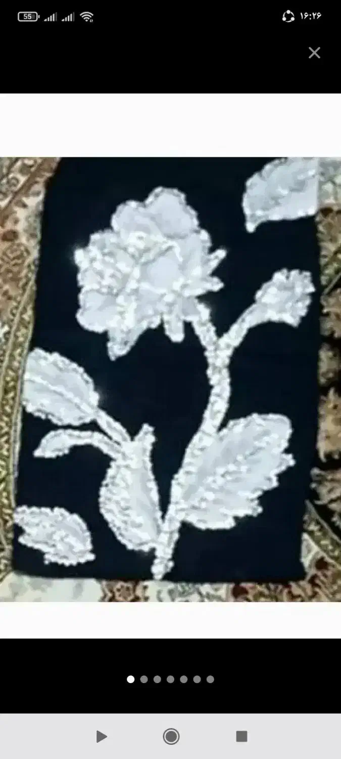 پولک دوزی روی تور و پارچه (دست دوز)|کلکسیون و سرگرمی|شیراز, شهرک بهشتی|دیوار