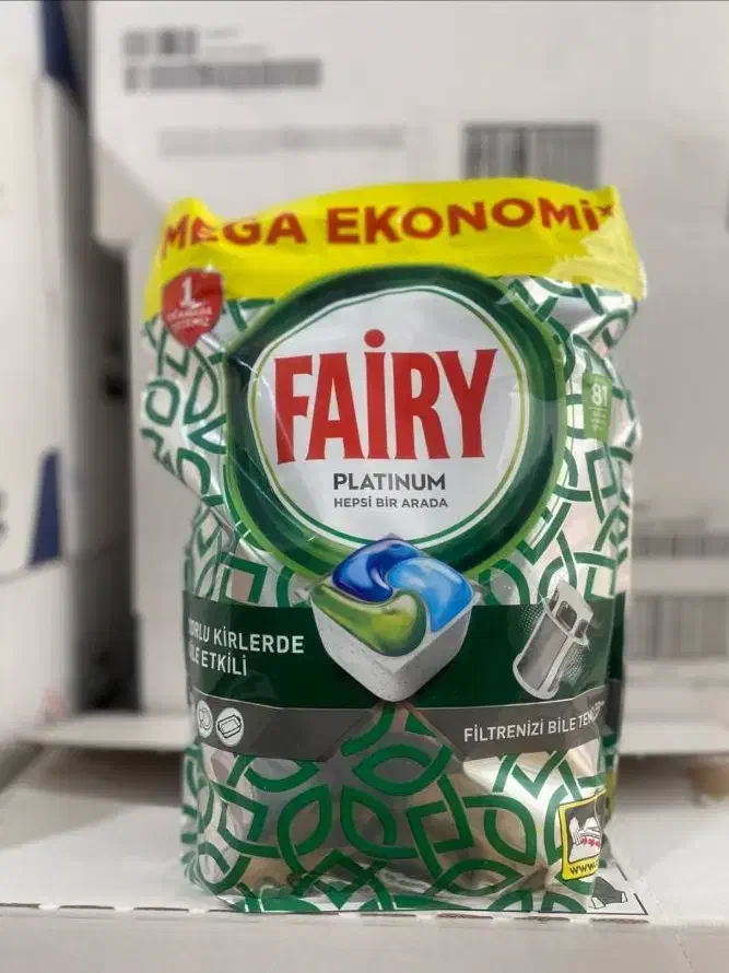 قرص ماشین ظرفشویی فیری ۷۲ عددی تعداد درکارتن ۶ عدد|مواد شوینده و دستمال کاغذی|تهران, شهرک فردوس (حسینی)|دیوار