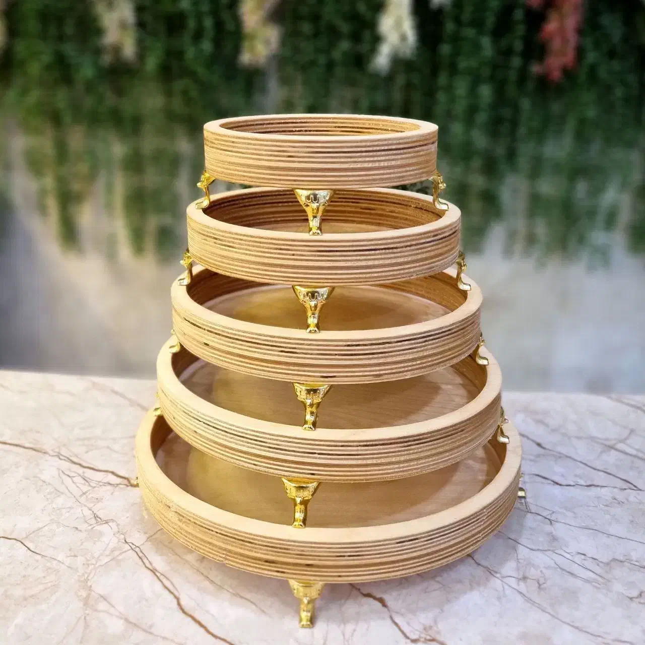 سینی چوبی|ظروف سرو و پذیرایی|قم, محمد آباد|دیوار