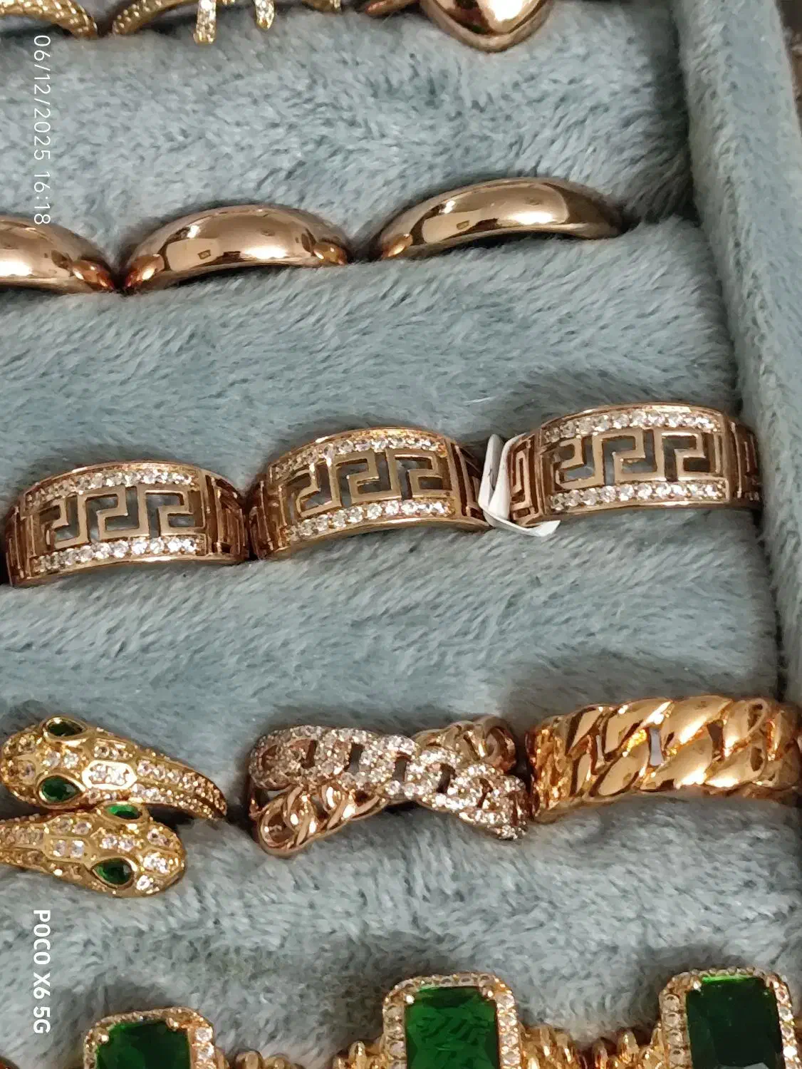 انگشترهای طرح طلای مارک در کویین گالری|بدلیجات|تهران, نیروی هوایی (پیروزی)|دیوار