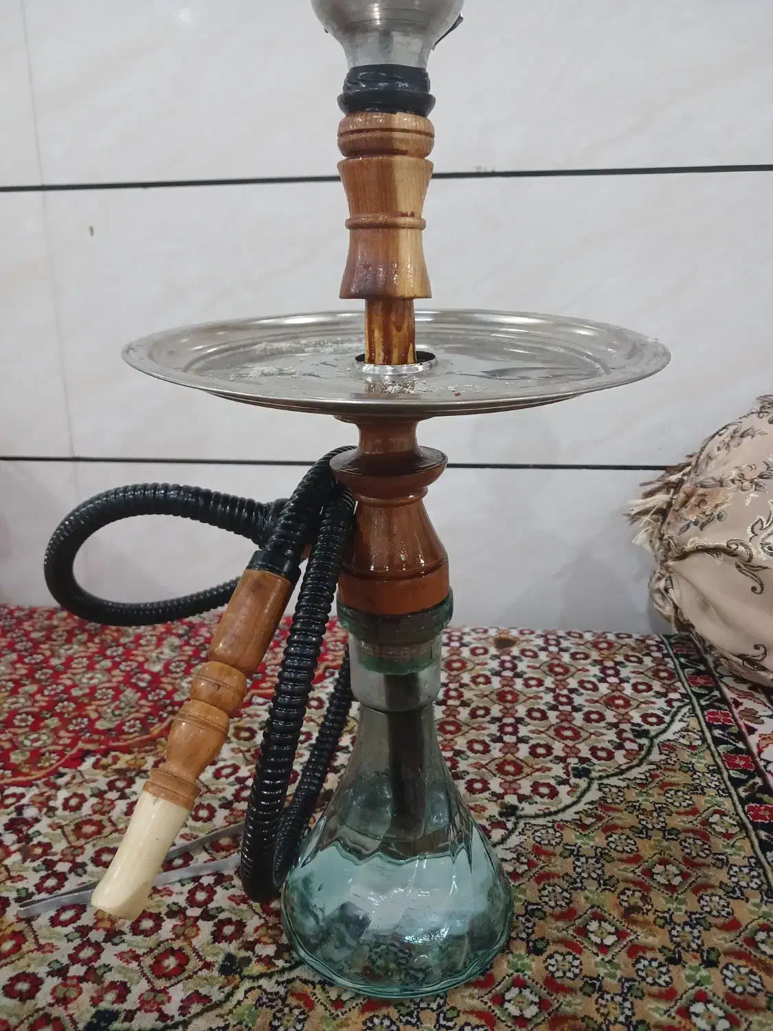 قلیان چوب زرد|کلکسیون و سرگرمی|ایلام, |دیوار