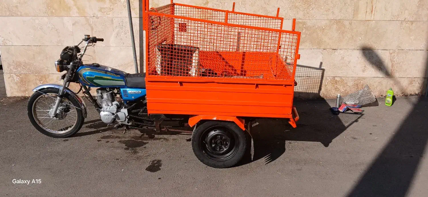 موتور سه چرخ باری ۱۵۰ شهاب مزایده|موتورسیکلت|میانه, |دیوار