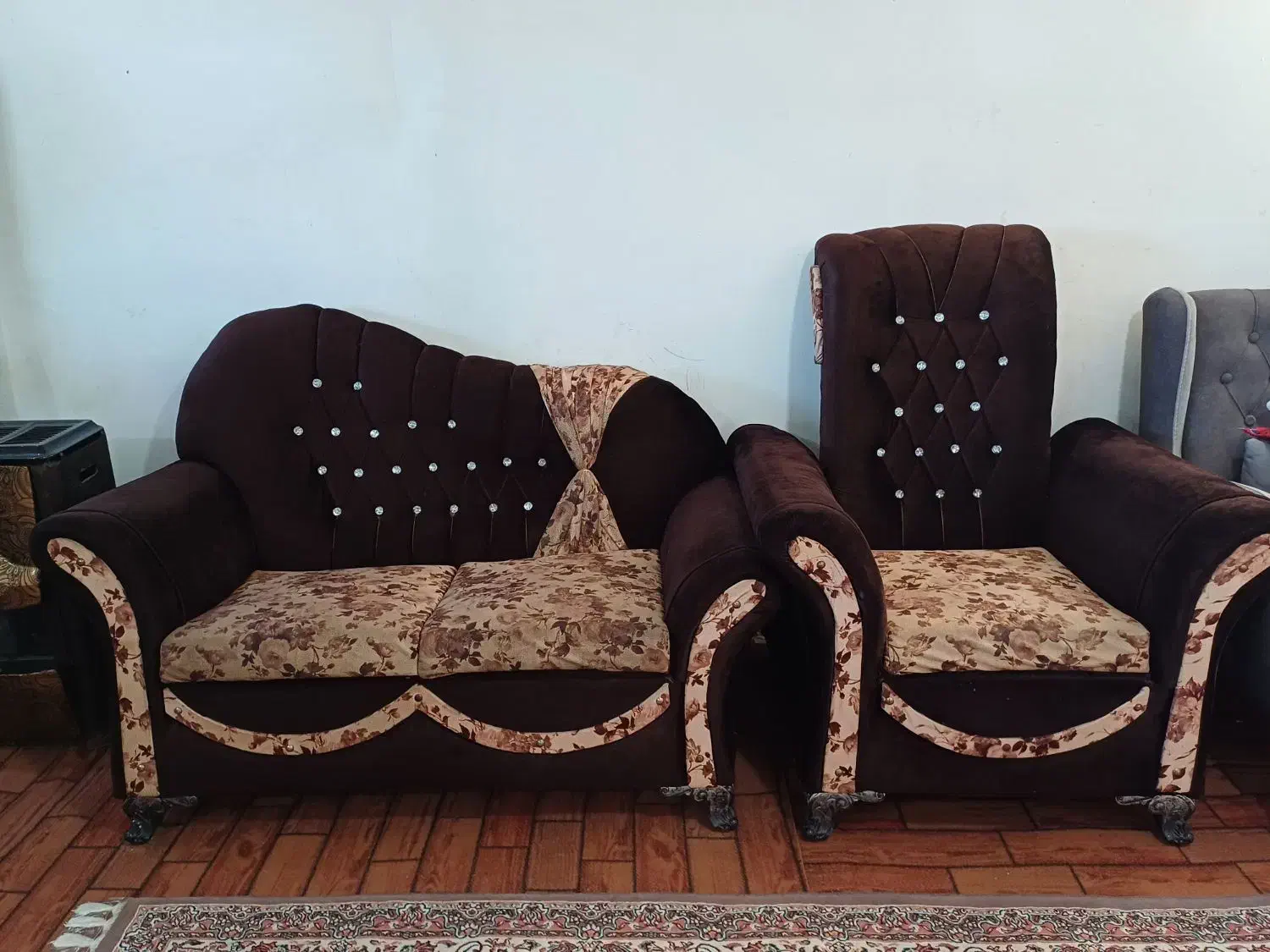 مبل۷نفره|مبلمان خانگی و میز عسلی|کوچصفهان, |دیوار