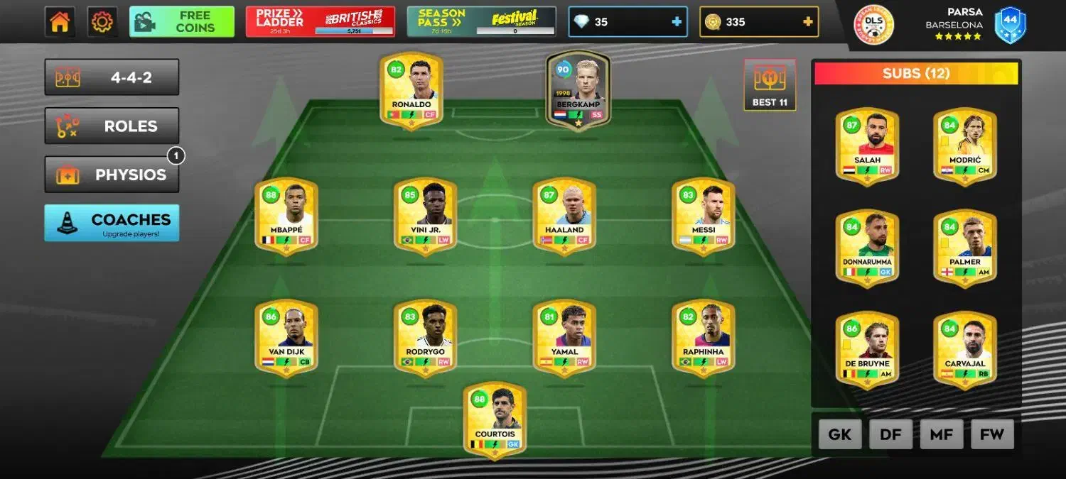 اکانت دریم لیگ|کنسول، بازی ویدئویی و آنلاین|هرسین, |دیوار