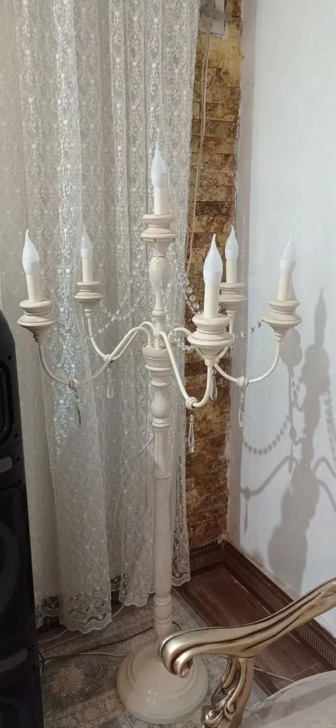 لوستر.کنارسالنی|لوستر و چراغ آویز|الوند, |دیوار