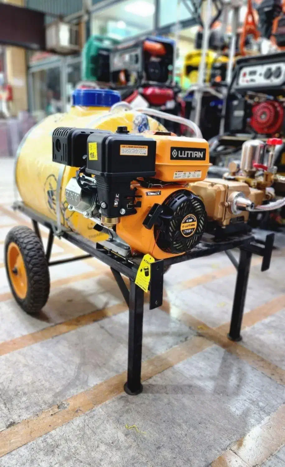 سمپاش فرغونی اوتین 7.5 اسب با پمپ 55 بار اصلی|ماشینآلات صنعتی|تهران, شهید رجایی|دیوار