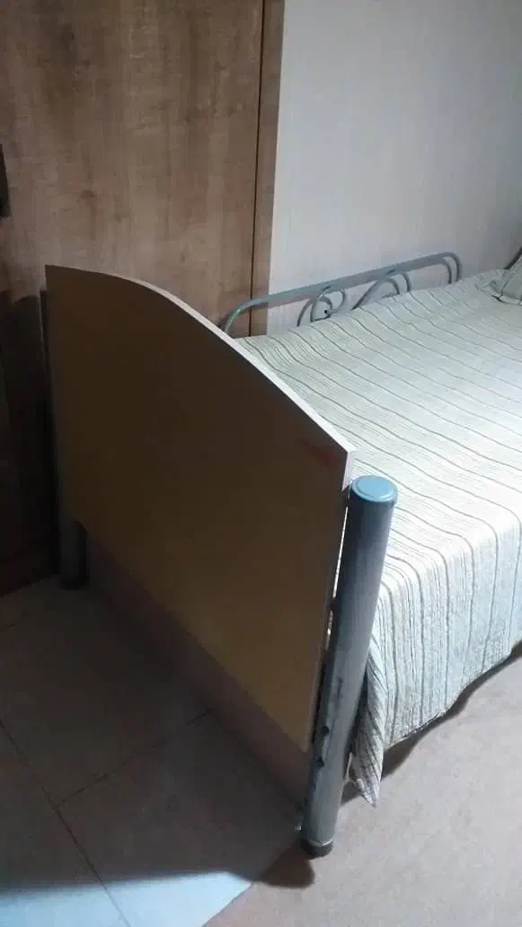 تخت یک خوابه ام دی اف|تخت و سرویس خواب|رامسر, |دیوار