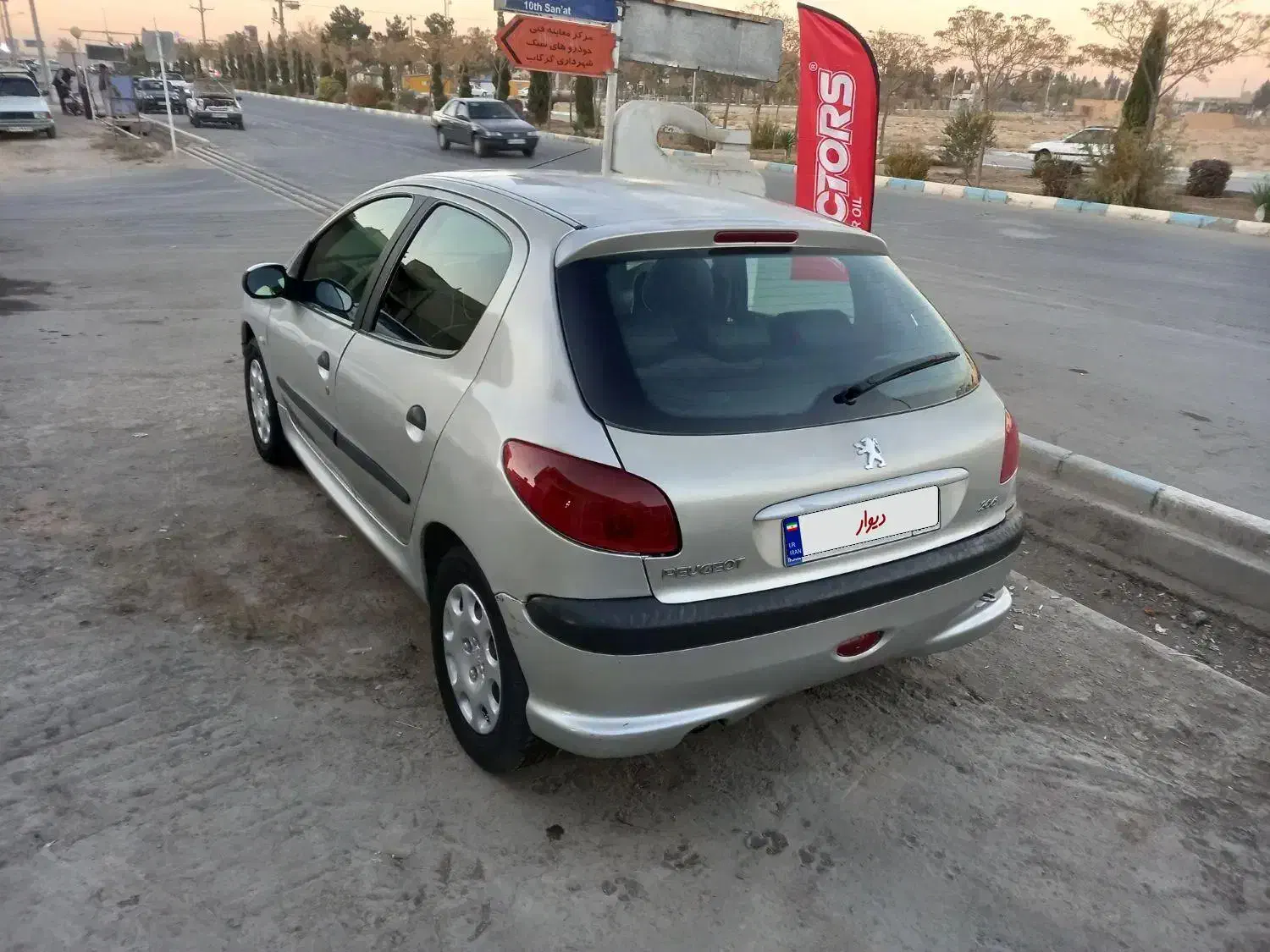 206مدل ۸۳تیپ۲|خودرو سواری و وانت|شاهین‌شهر, گرگاب|دیوار